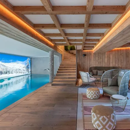 Luxueux Neuf à 1850 - Ski-in/ski-out, Piscine, Spa, 3 + Coin Montagne - Fr-1-564-110 Appartement Courchevel
